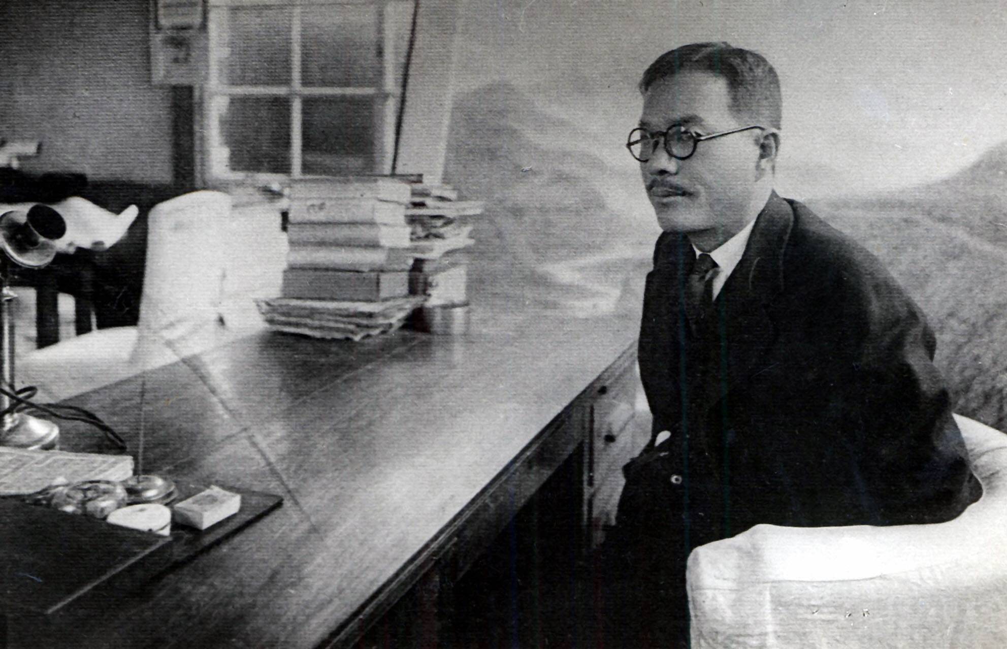 인촌의 보성전문학교  교장 시절